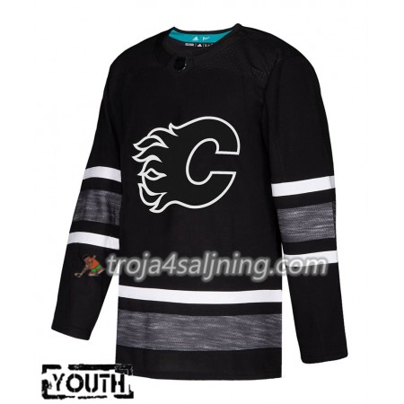 Calgary Flames tröja Blank Svart 2019 All-Star Adidas Authentic - NHL Tröjor Barn
